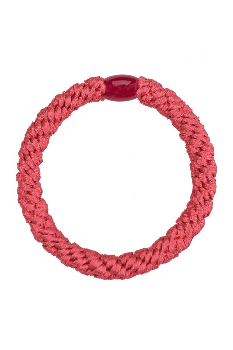 By Stær - Hårelastik - Braided Hairties - Red