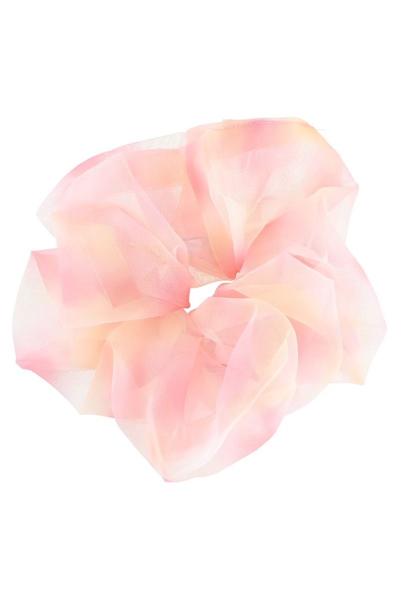 By Stær - Hårelastik - Naja Big Scrunchie - Dip Dye Rosa