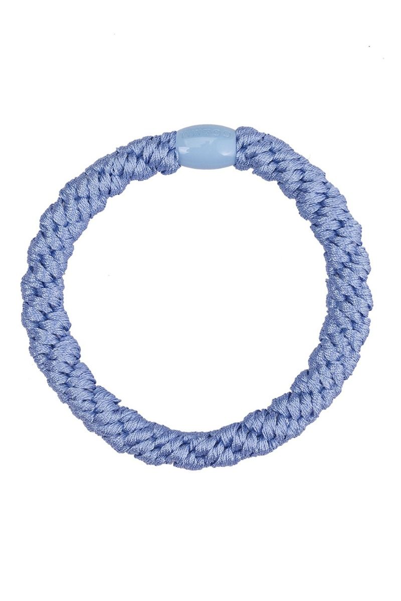 By Stær - Hårelastikker - Braided Hairties - Blå
