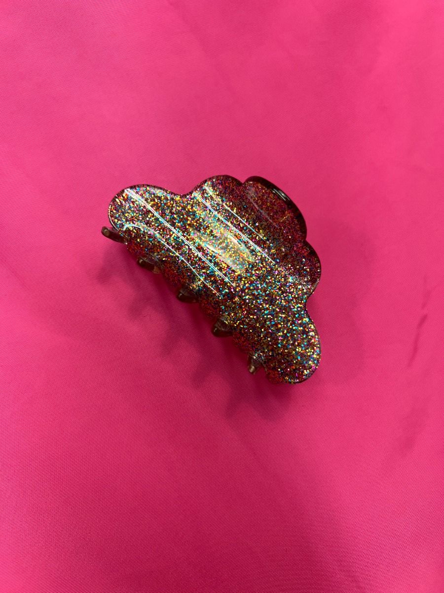 By Stær - Hårklemme - Clara - Multi Glitter