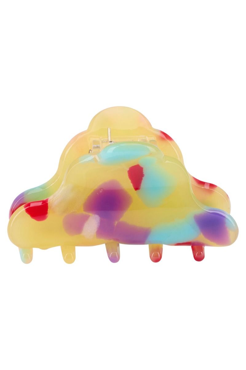 By Stær - Hårklemme - Else Mini Hairclaw - Gul Mix