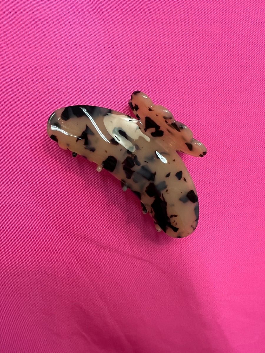 By Stær - Hårklemme - Asta - Brun Leo Mix