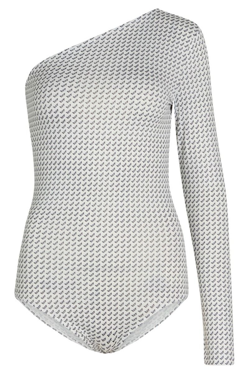 BZR - Bodystocking - Regina Hollie Bodystock - White