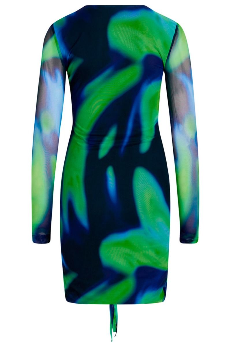 BZR - Kjole - Mela Draw Dress - Green Flash
