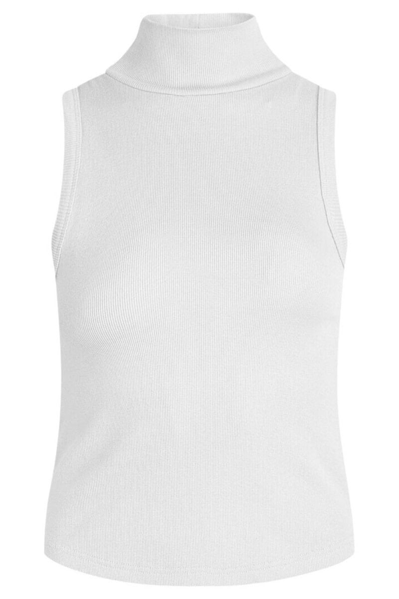 BZR - Top - Fiona Turtle Top - Snow White