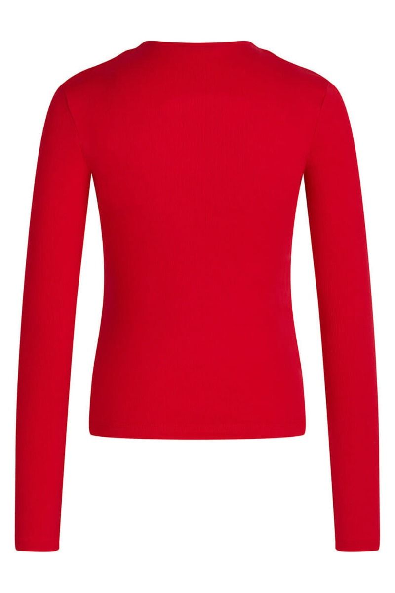 BZR - Bluse - Fiona Box Top - Fiery red