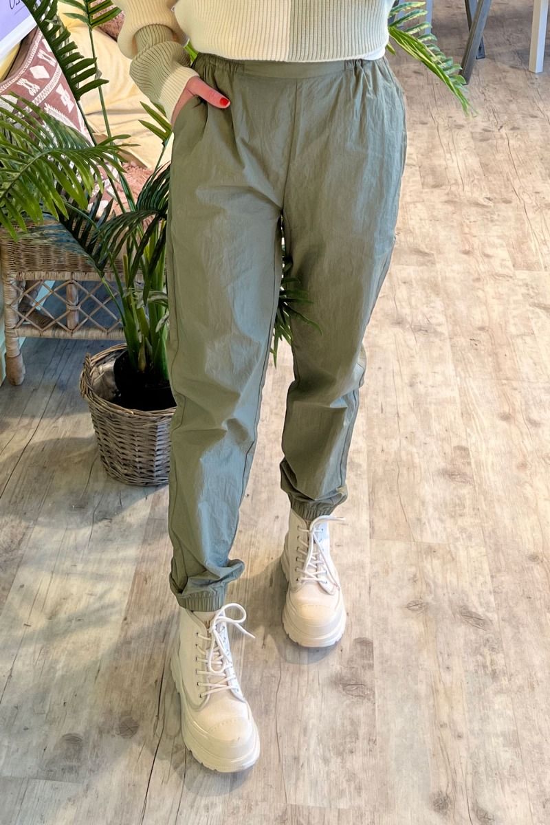 BZR - Bukser - Denver Sheryl Pants - Dusty Green