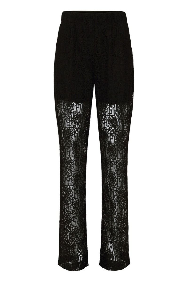 BZR - Bukser - Lacey Lyda Pants - Black