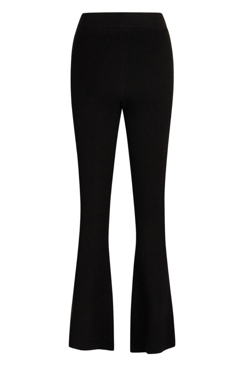 BZR - Bukser - Lela Slit Pants - Black