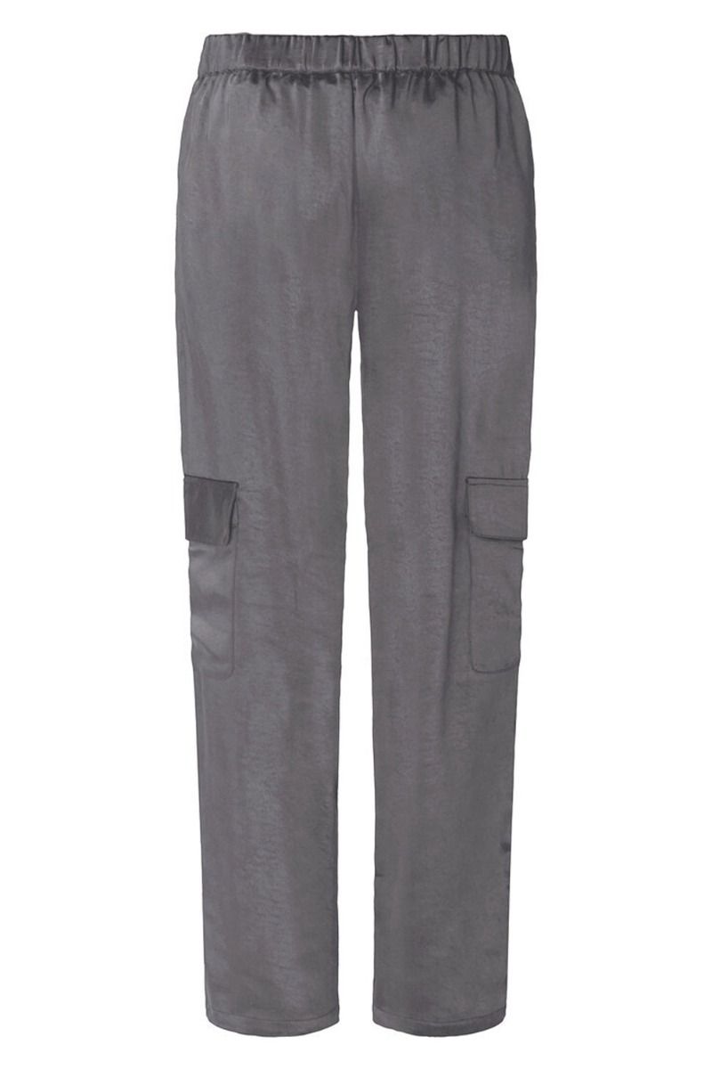 BZR - Bukser - Satinas Cargo Pants - Grey