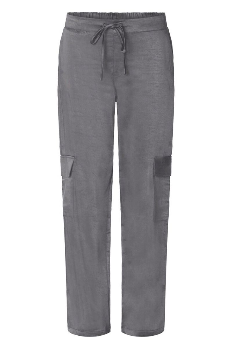 BZR - Bukser - Satinas Cargo Pants - Grey