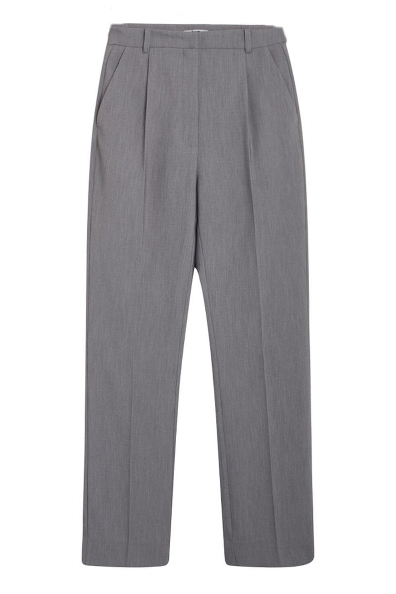 BZR - Bukser - Valley Base Pants - Grey Melange