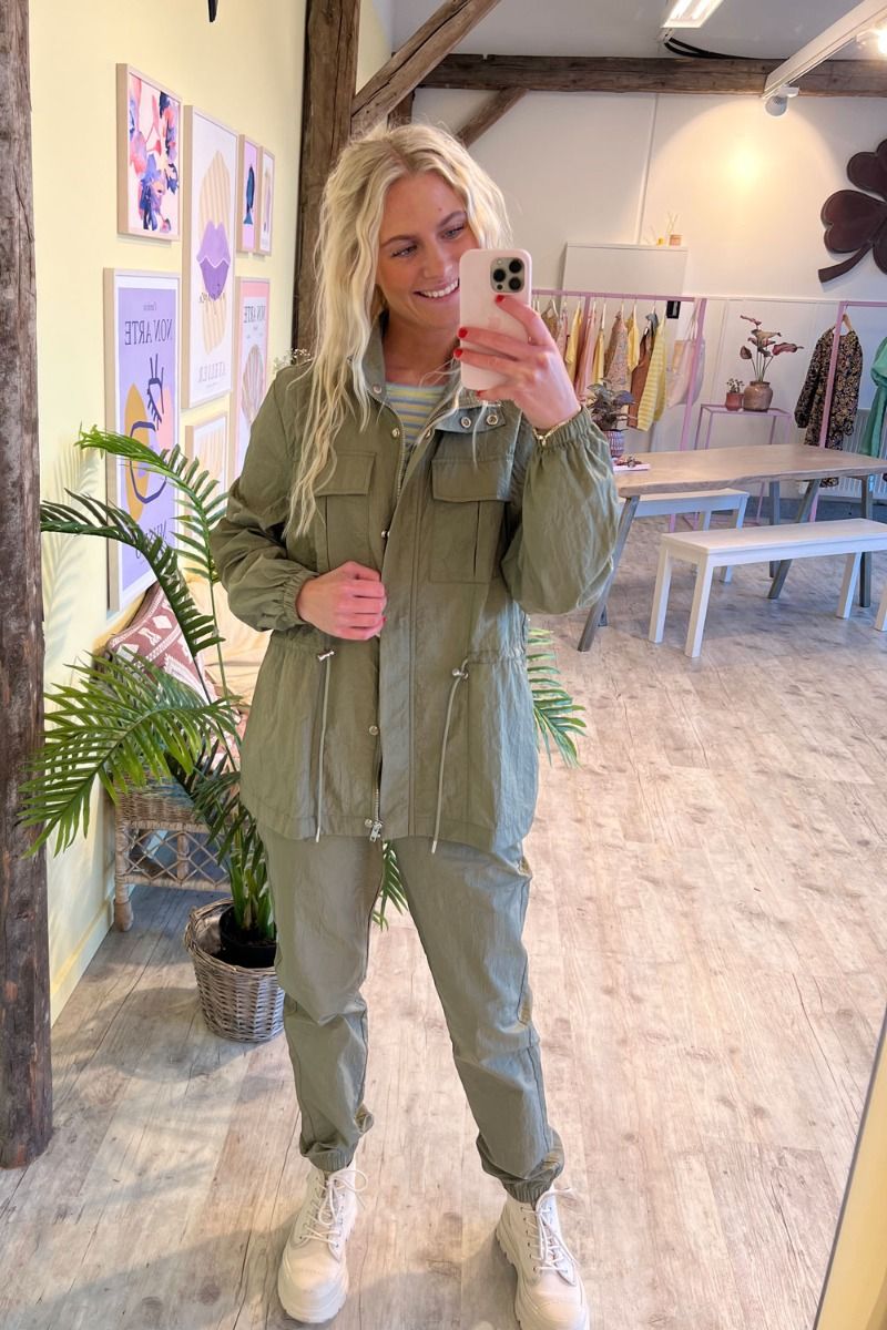 BZR - Jakke - Denver Alli jacket - Dusty Green