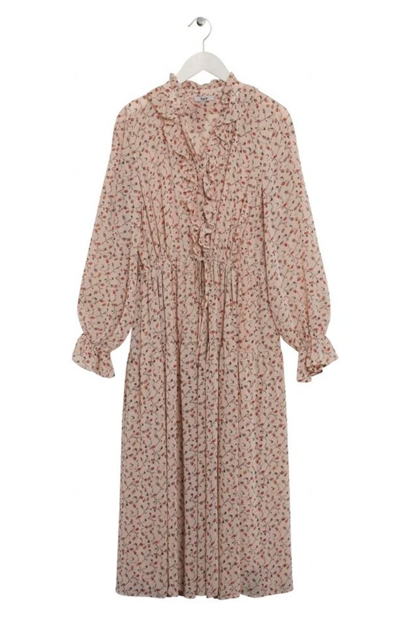 BZR - Kjole - Doral Fay dress - Cream print