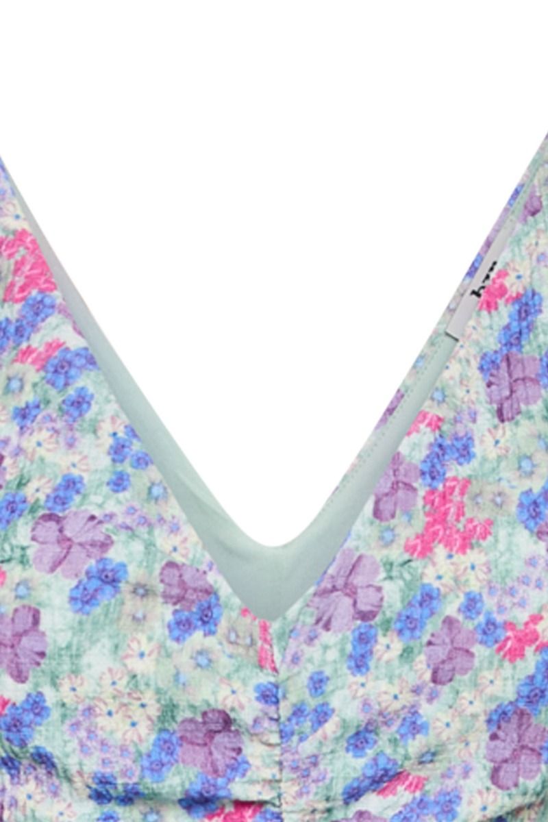 BZR - Kjole - Flora Stephanie Dress - Flower Print