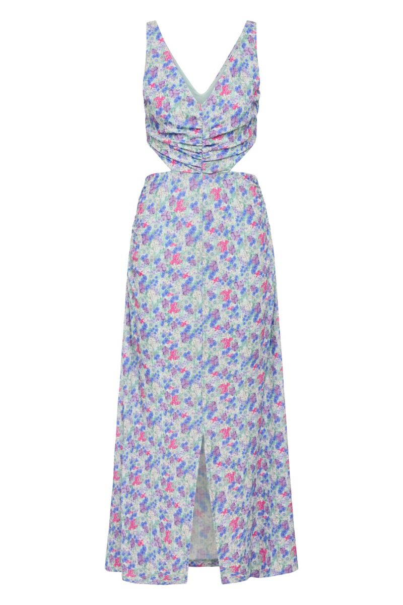 BZR - Kjole - Flora Stephanie Dress - Flower Print