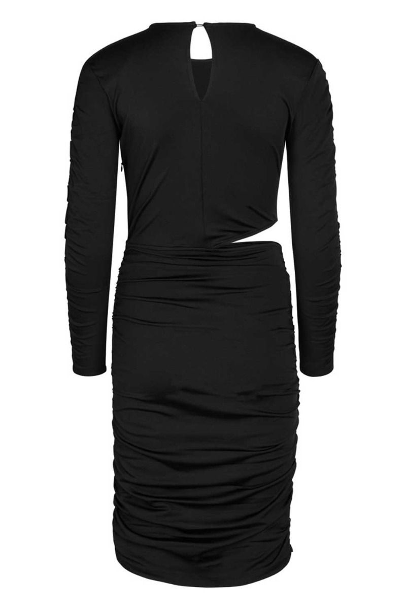 BZR - Kjole - Imma Krystal Dress - Black