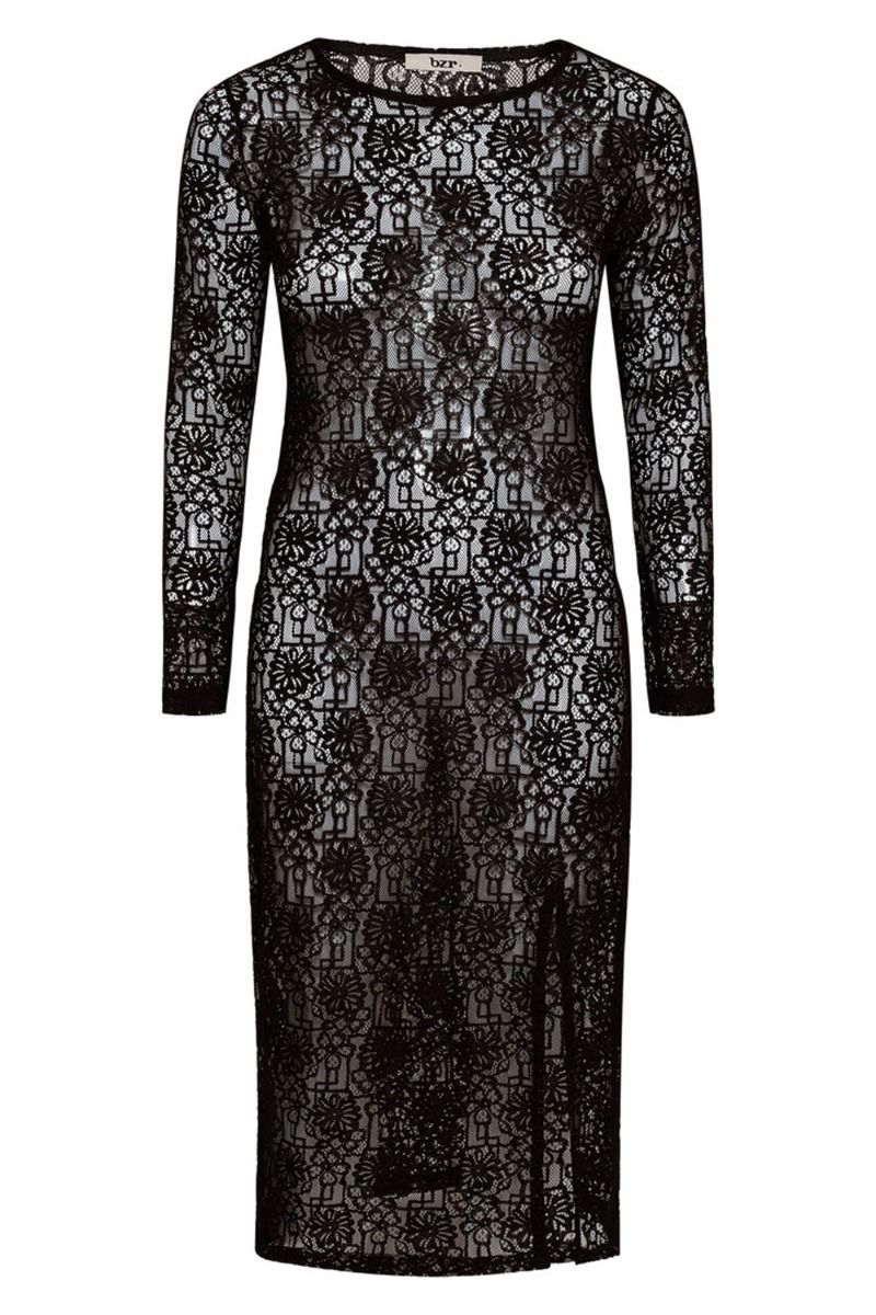 BZR - Kjole - Lacey Tubina Dress - Black