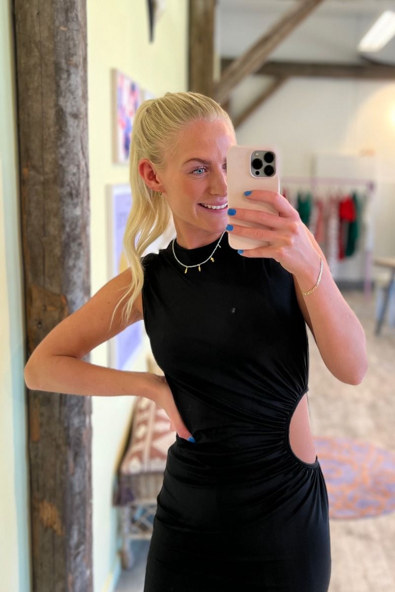 BZR - Kjole - Power Jada Dress - Black