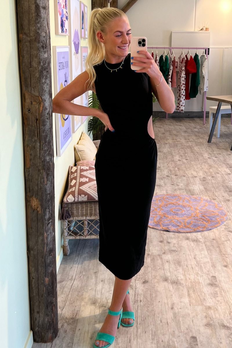 BZR - Kjole - Power Jada Dress - Black