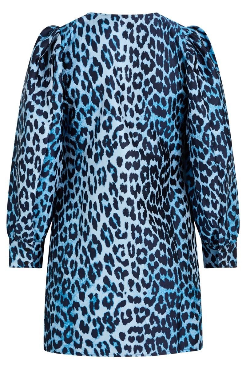 BZR - Kjole - Rix Adina Dress - Ocean Blue