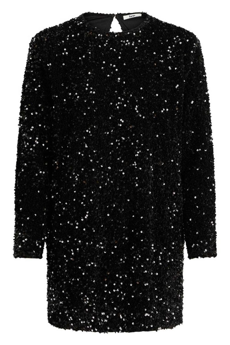BZR - Kjole - Sparkles Dia Dress - Black