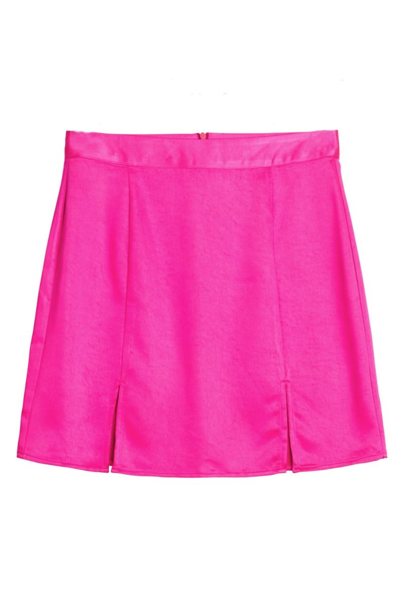 BZR - Nederdel - Satina Molanna Skirt - Pink