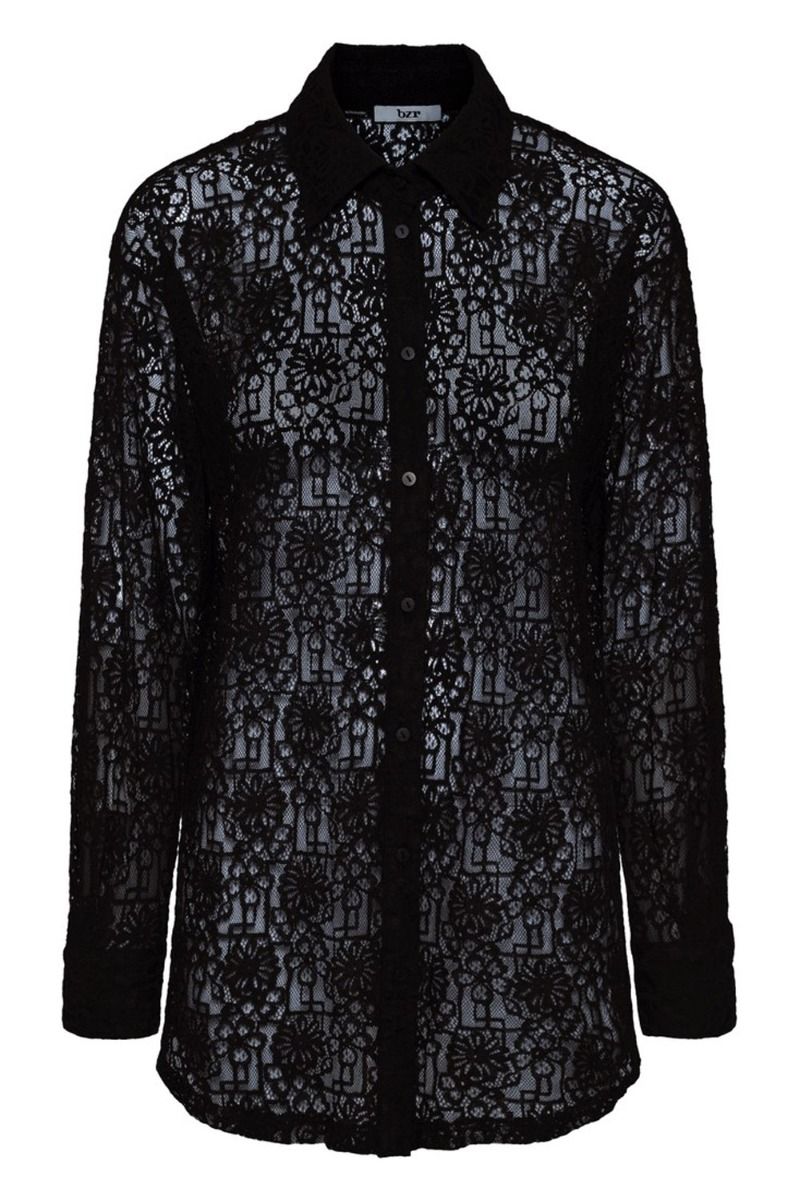 BZR - Skjorte - Lacey Mary Shirt - Black