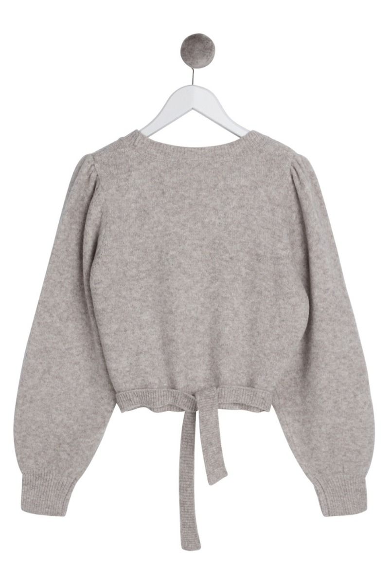BZR - Strik - Soft Ballet Knit Top - Nomad Melange