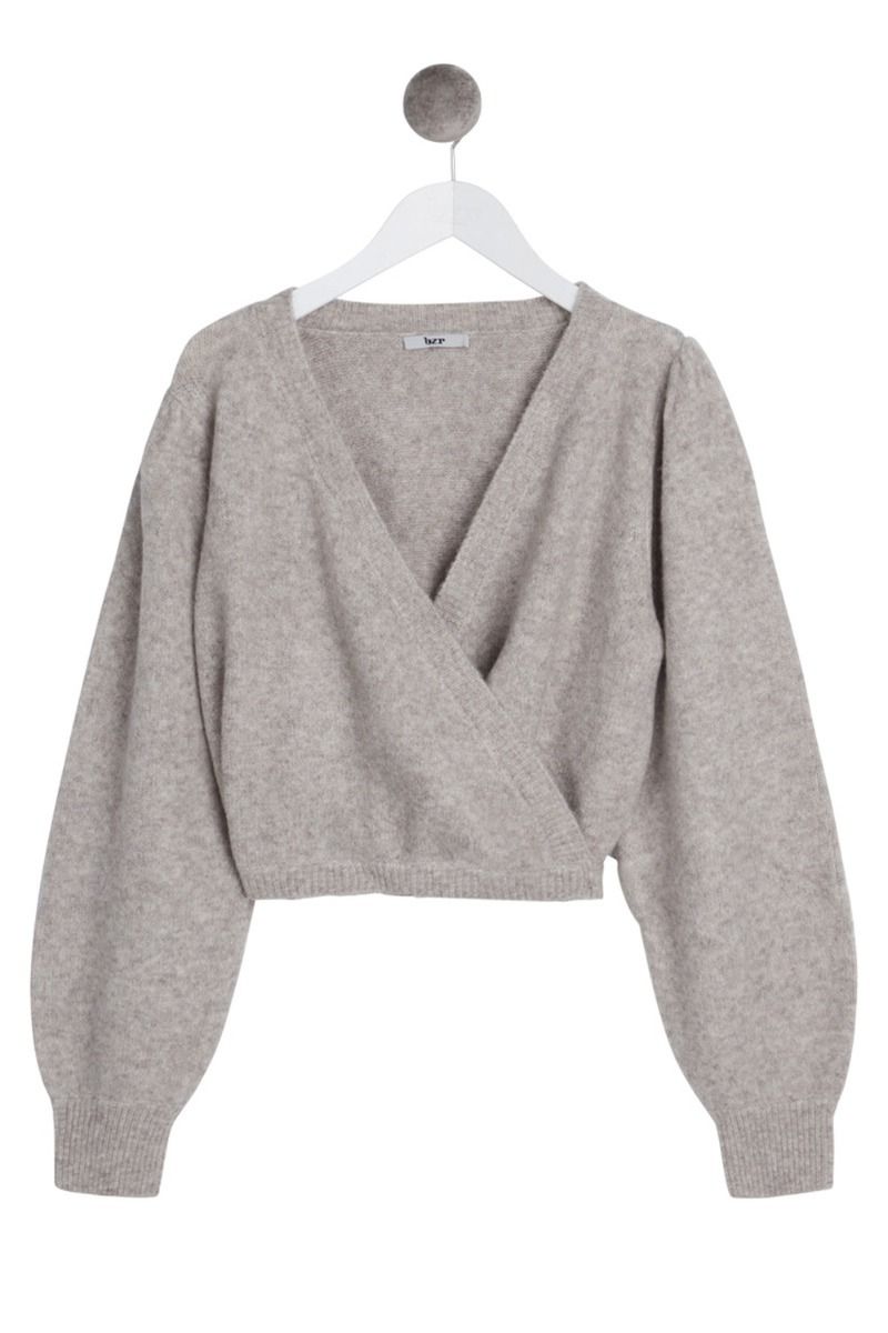 BZR - Strik - Soft Ballet Knit Top - Nomad Melange