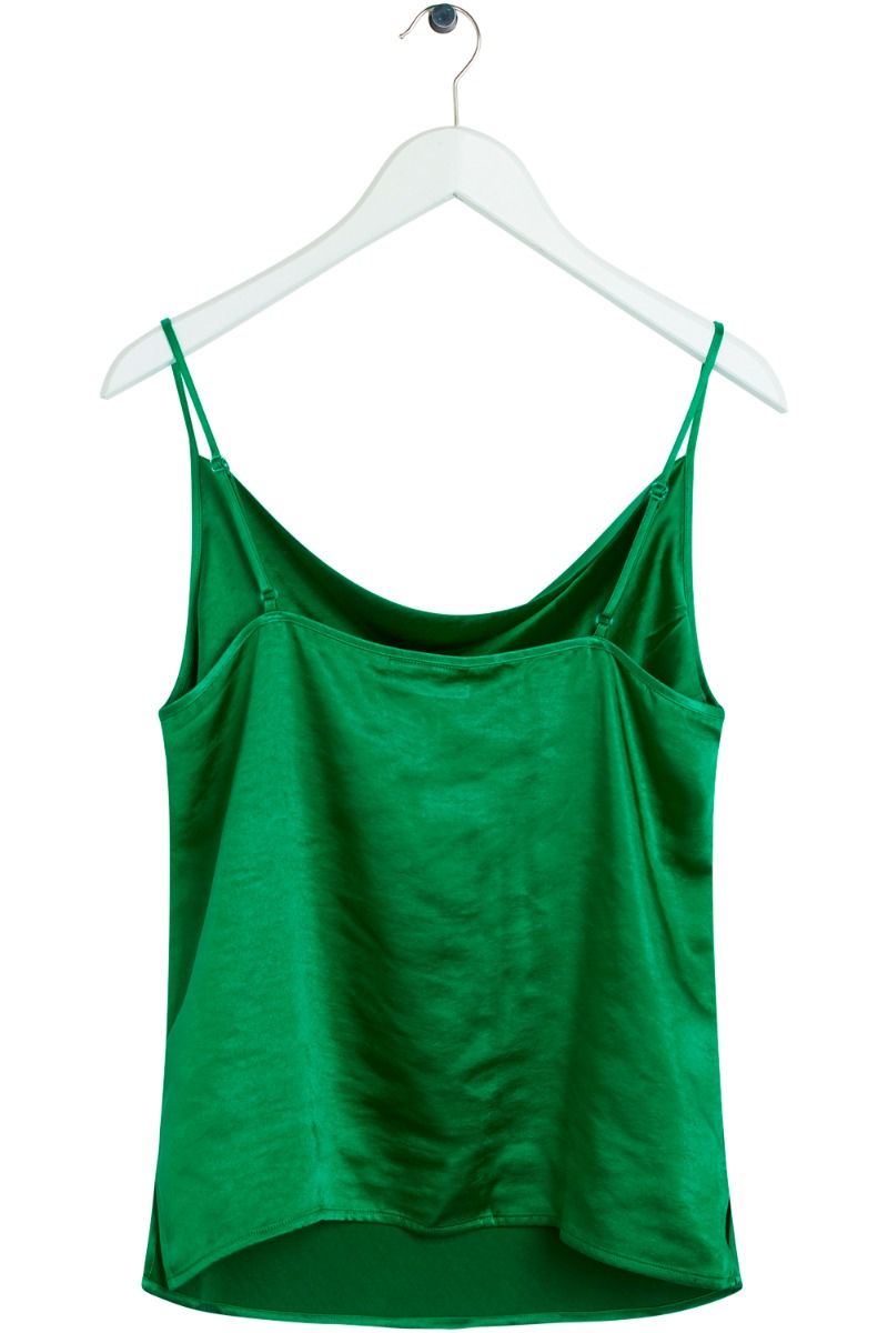 BZR - Top - Satina - Lumen top - Ming Green 