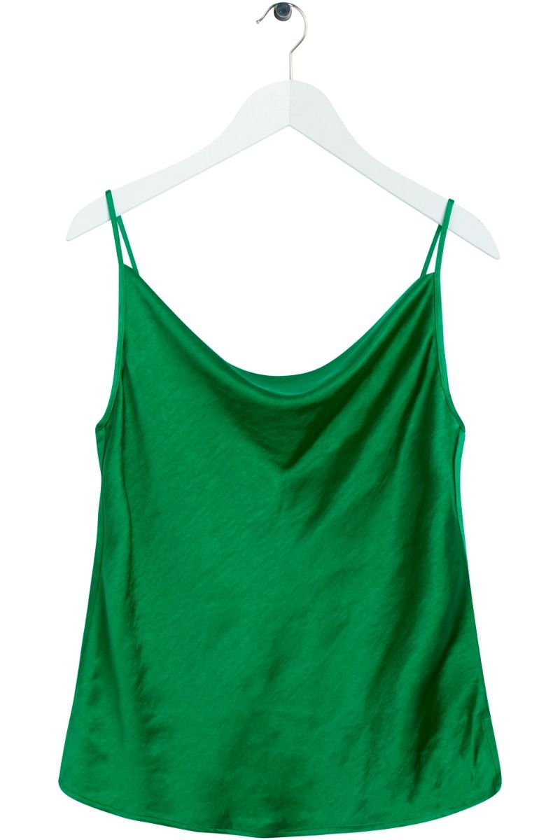 BZR - Top - Satina - Lumen top - Ming Green 