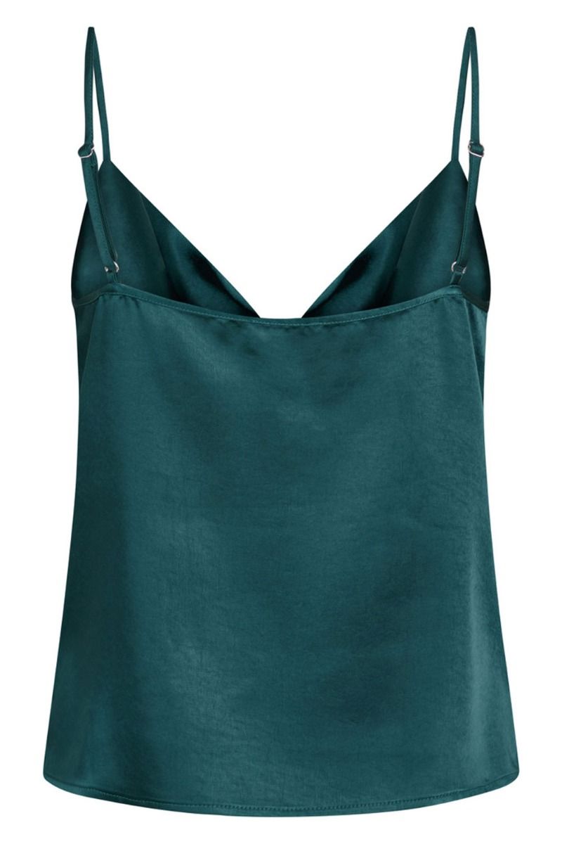 BZR - Top - Satina Lumen Top - Teal Green