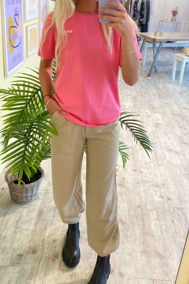 BZR - T-shirt - Houston SS T-shirt - Pink