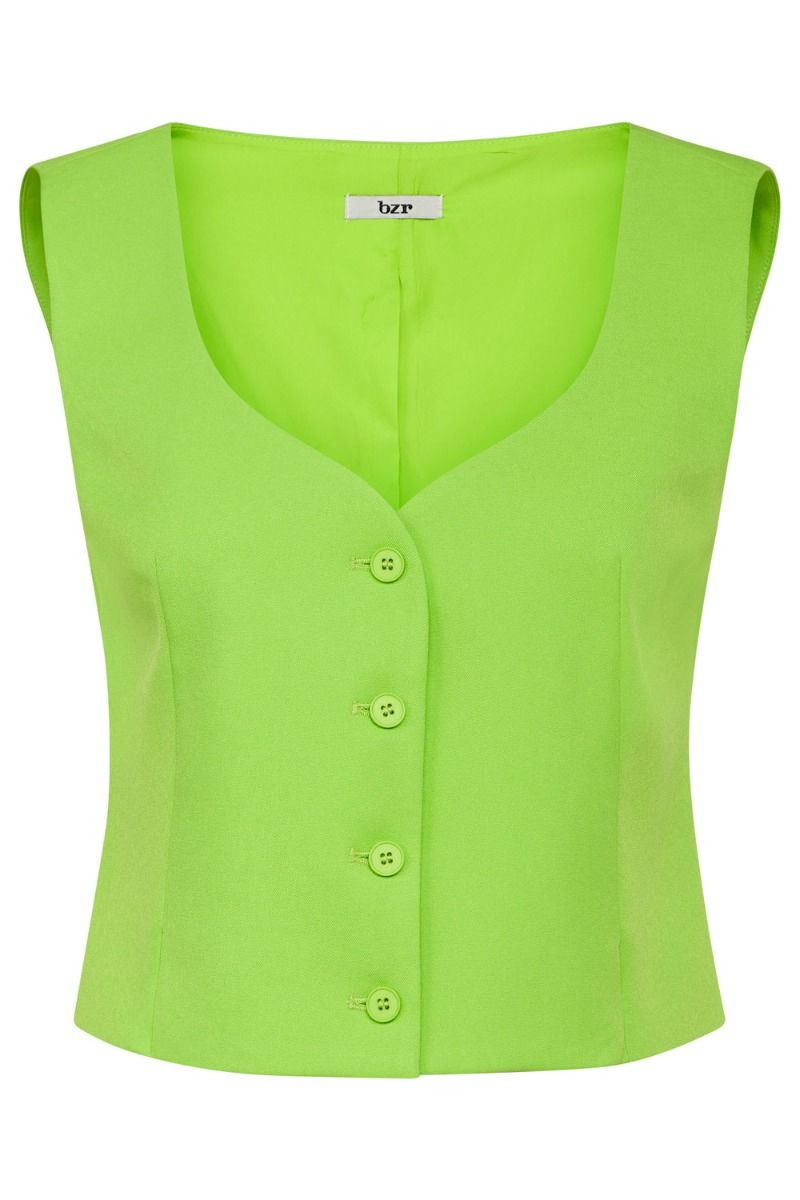BZR - Vest - Vibe Ikka Vest - Lime