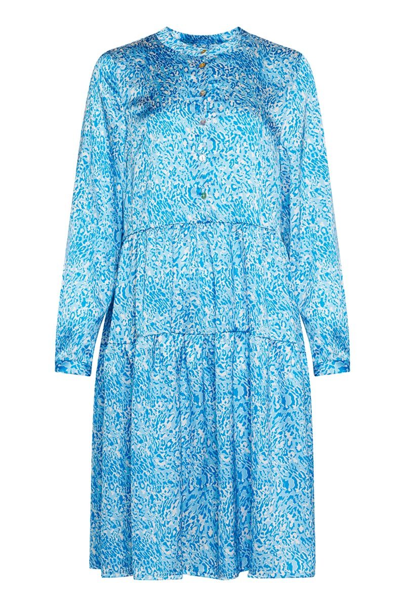 Noella - Kjole - Cindy Lipe LS Dress - Blue Mix