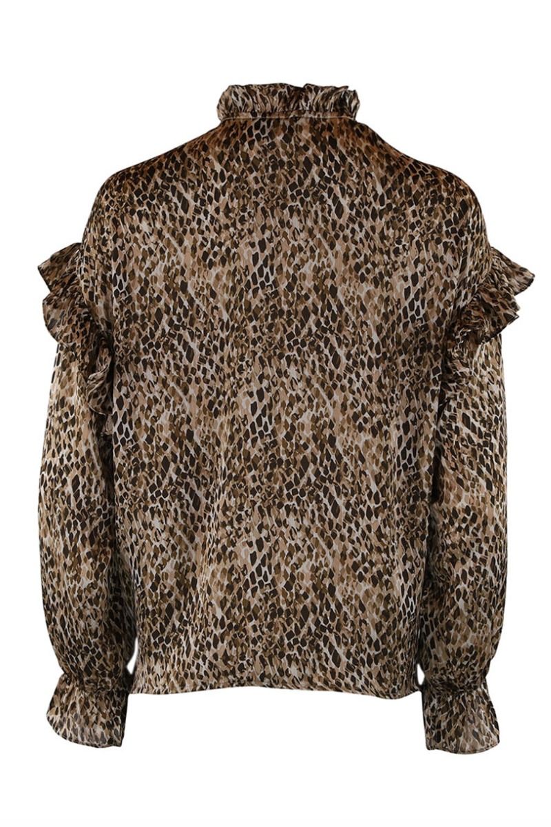 Continue - Bluse - Mimi Leo - Brown