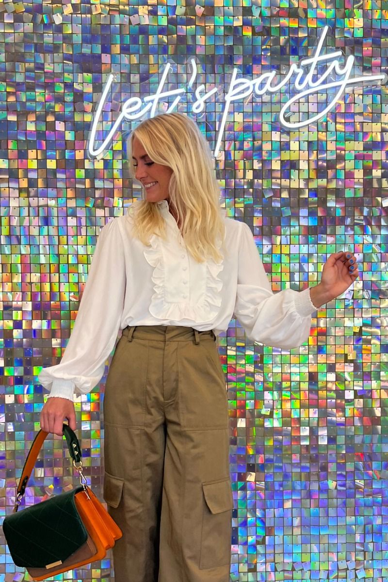 Continue - Bluse - Sally Blouse - White