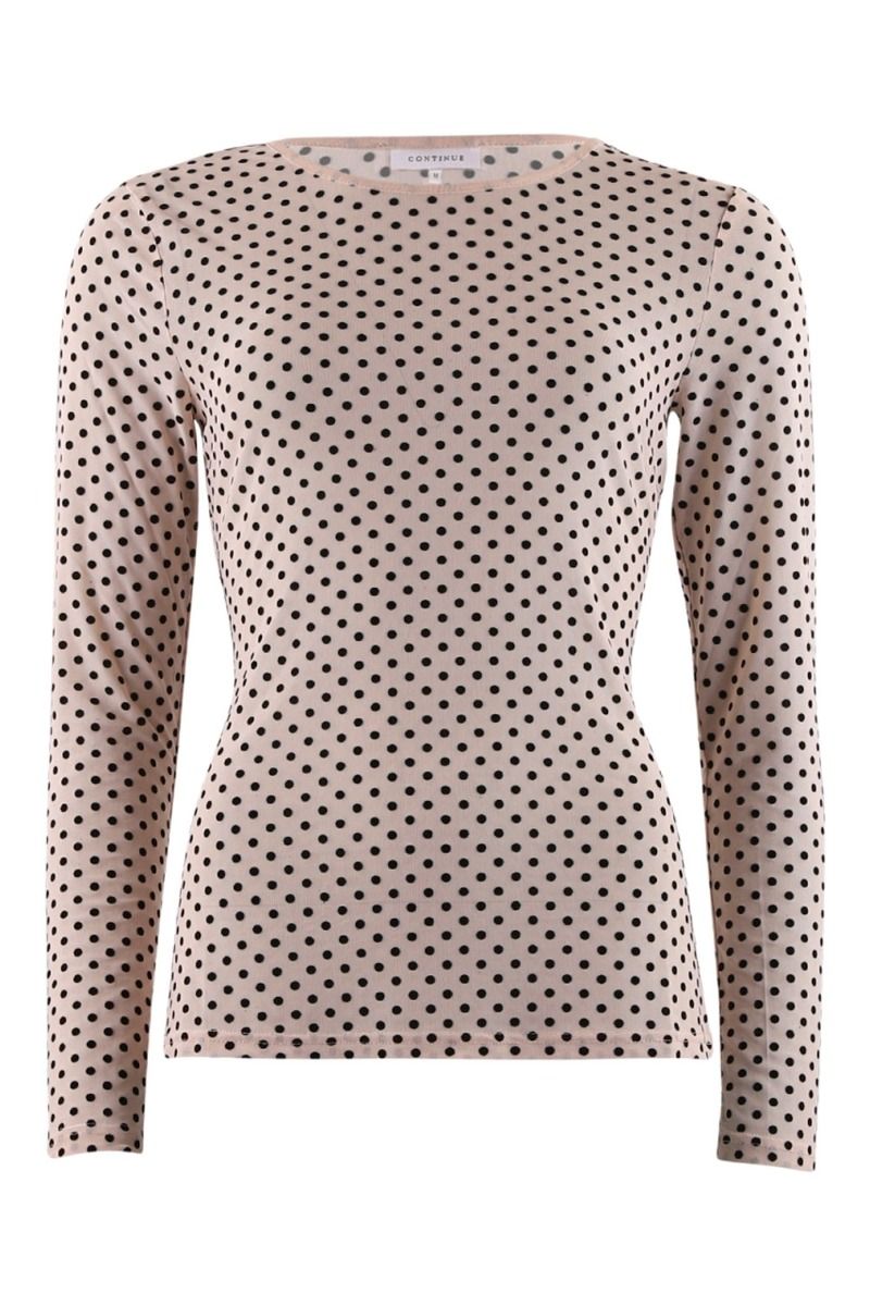 Continue - Bluse - Shannie Dot - Sand dot