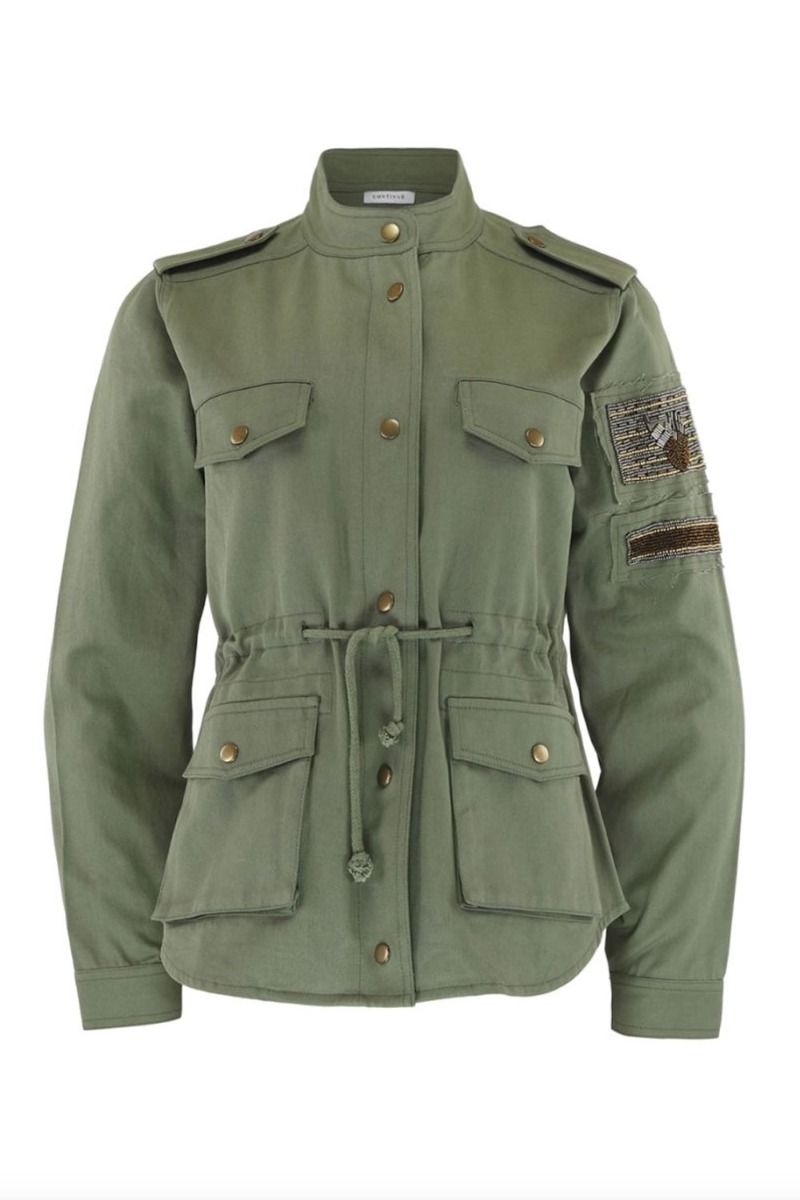 Continue - Jakke - Arlyn Jacket - Army