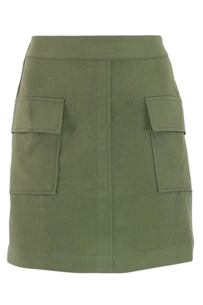 Continue - Nederdel - Nikki Skirt - Army