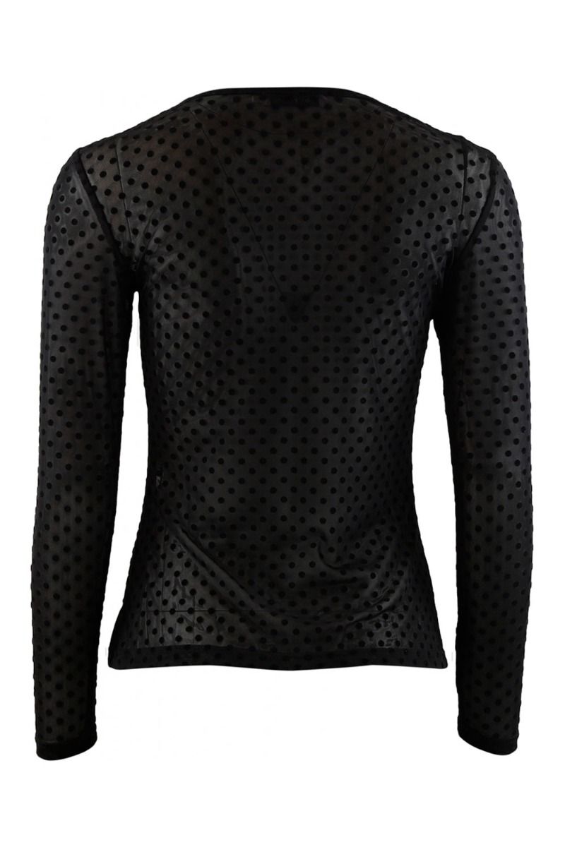 Continue - Shannie Dot - Black with black dot