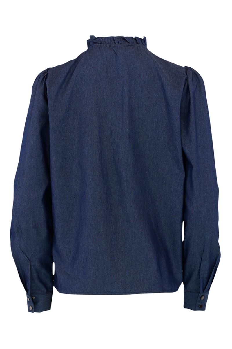 Continue - Skjorte - Mili Sequens Blouse - Denim