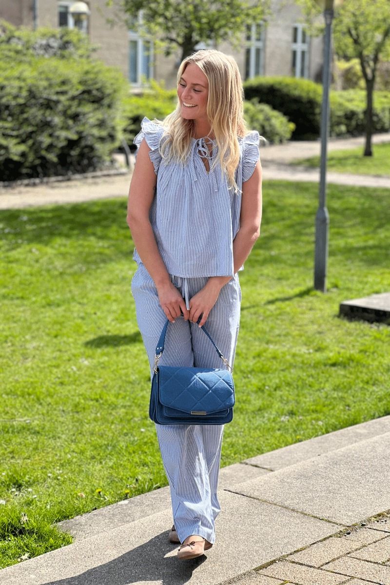 Continue - Top - Lilly stripe - Blue stripe