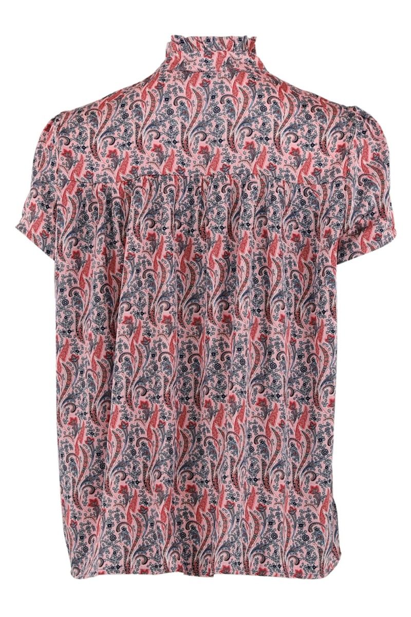 Continue - Top - Malika Paisley SS - Rose Paisley