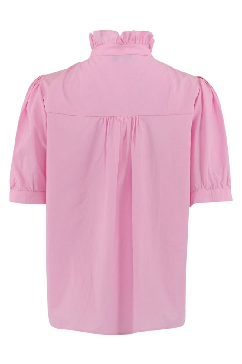Continue - Bluse - Ariana SS Poplin - Pink