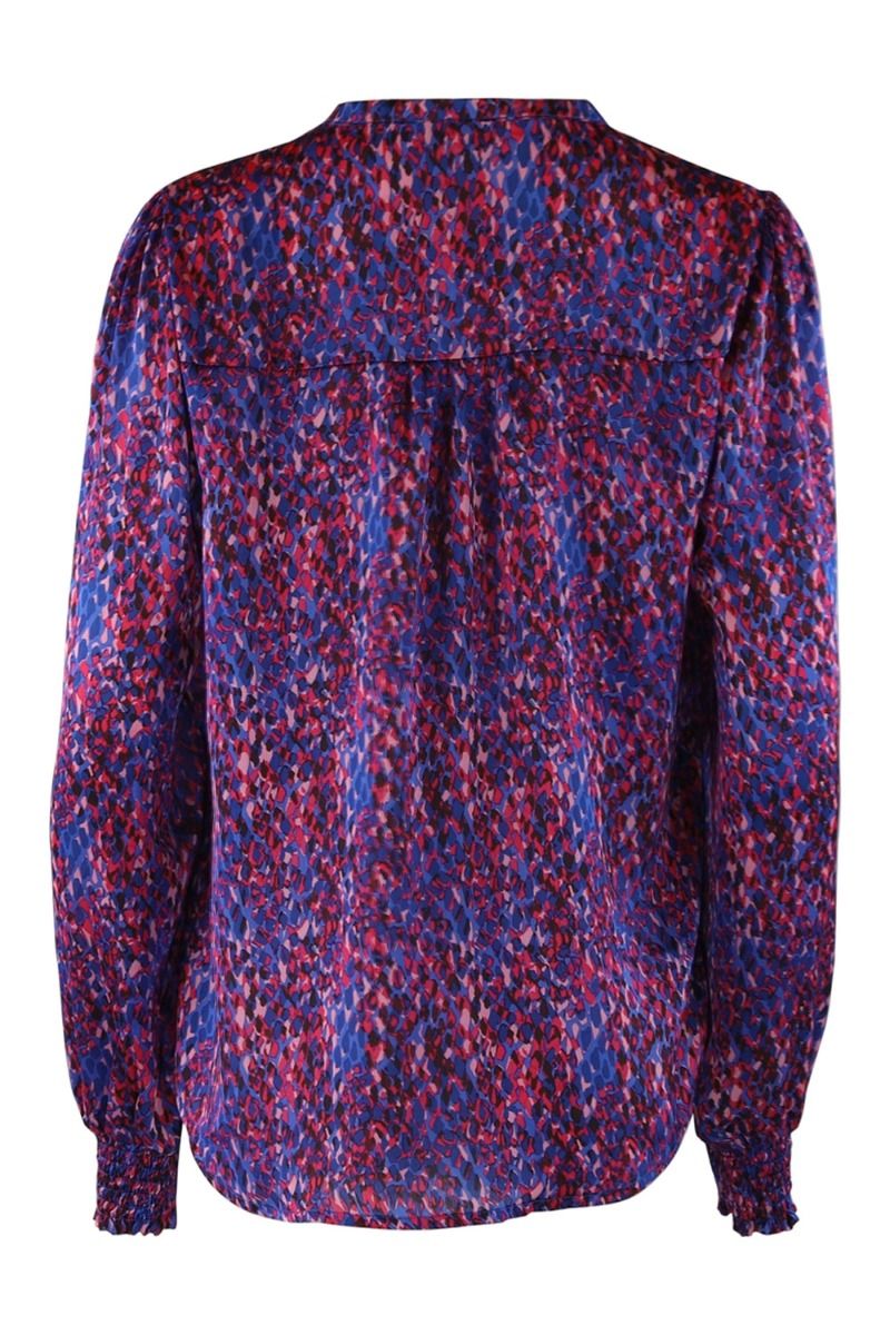 Continue - Bluse - Asta - Blue Leo