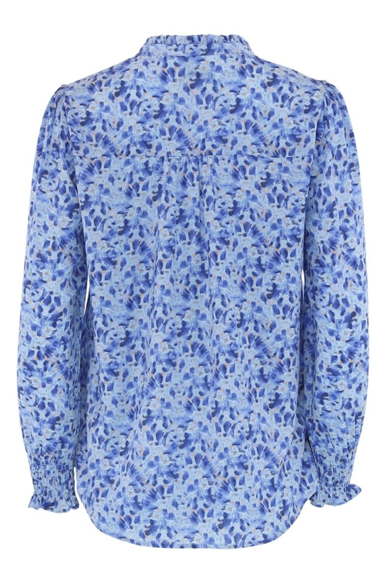 Continue - Bluse - Asta Soft Flowers - Blue Soft Flowers