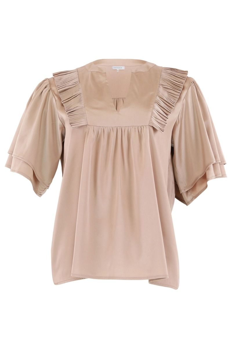 Continue - Bluse - Benedicte - Latte