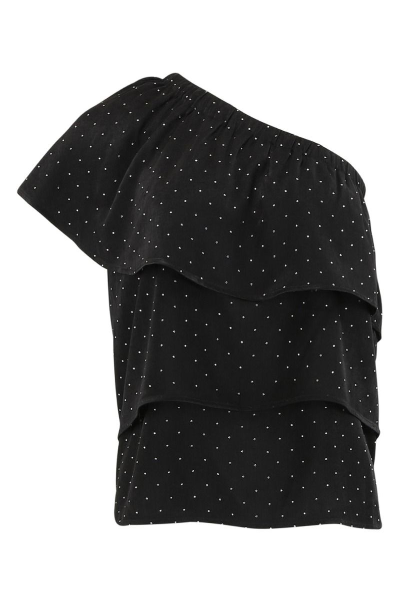 Continue - Bluse - Bianca - Black